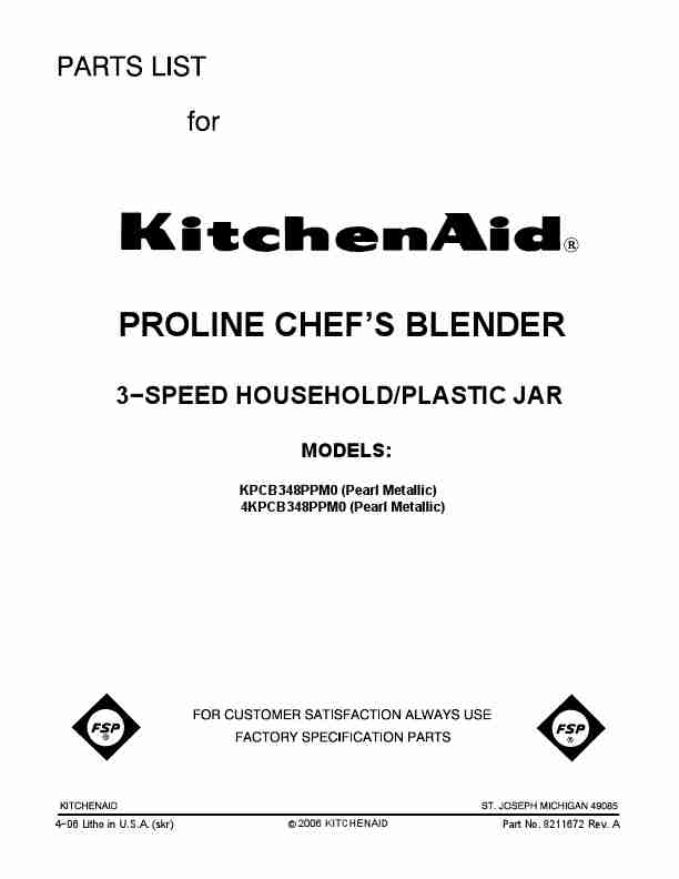 KitchenAid Blender 4KPCB348PPM0-page_pdf